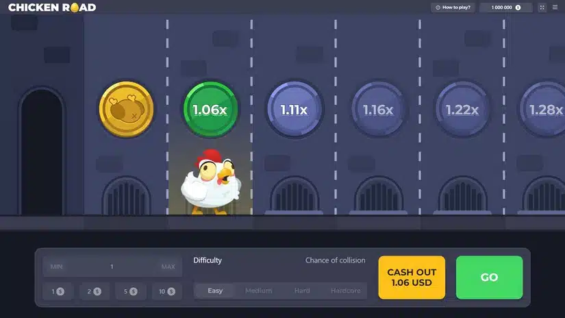 Πώς να παίξετε Chicken Road.